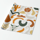 Kaktuskuhhhut im Südwesten Geschenkpapier (Ungerollt)