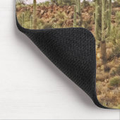 Kaktuslandschaft Arizona Mousepad (Ecke)