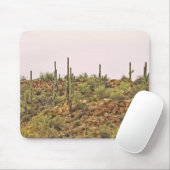 Kaktuslandschaft Arizona Mousepad (Mit Mouse)