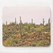 Kaktuslandschaft Arizona Mousepad (Vorne)