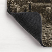 Kaktuslandschaft Mousepad (Ecke)