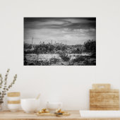 Kaktuslandschaft Poster (Küche)