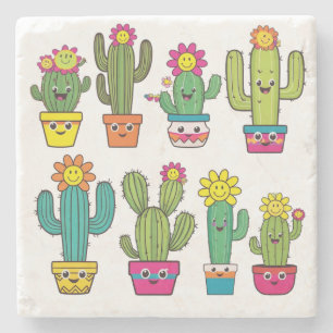 Kaktusliebhaber süße steinuntersetzer