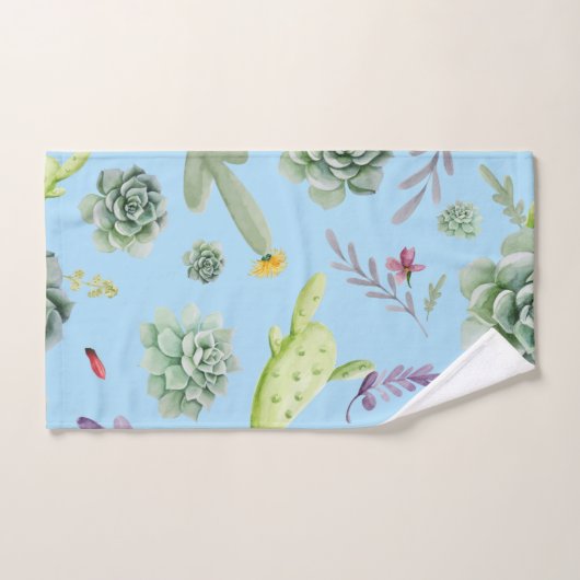 Kaktusmuster 10 badhandtuch set (Handtuch)