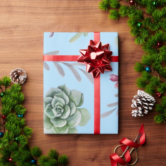 Kaktusmuster 10 geschenkpapier (Feiertagsgeschenk)