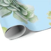 Kaktusmuster 10 geschenkpapier (Rolleneckpunkt)