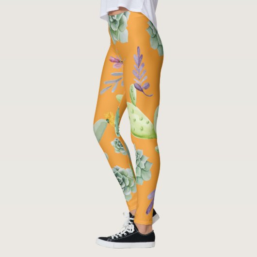 Kaktusmuster 11 leggings (Links)