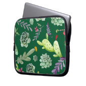 Kaktusmuster 3 laptopschutzhülle (Vorderseite Links)