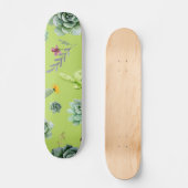 Kaktusmuster 6 skateboard (Vorderseite)
