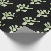 Kaktusmuster Geschenkpapier (Ecke)