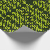 Kaktusmuster Geschenkpapier (Ecke)