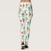 Kaktusmuster  leggings (Rückseite)