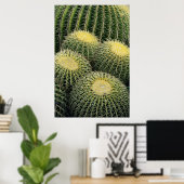 Kaktusmuster Poster (Heimbüro)