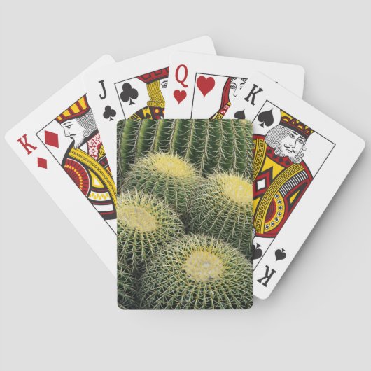 Kaktusmuster Spielkarten (Rückseite)