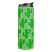 Kaktusmuster Thermosbecher (Nach links gedreht)