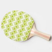 Kaktusmuster Tischtennis Schläger (Seitenansicht)