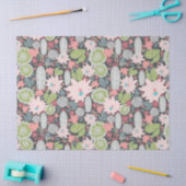 Kaktusmuster und Pflanze Seidenpapier (Basteln)