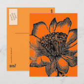 Kaktuspostkarte Postkarte (Vorne/Hinten)