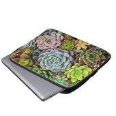 Kaktussucculents-Laptophülsen Laptopschutzhülle (Vorne Knopf)