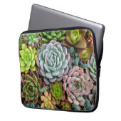 Kaktussucculents-Laptophülsen Laptopschutzhülle (Vorderseite Links)