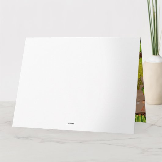 Kaktusvariante 3 dankeskarte (Rückseite)