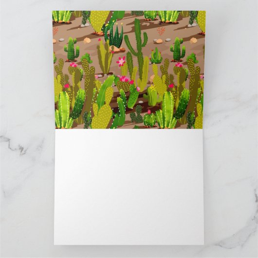 Kaktusvariante 3 dankeskarte (Innenseite)