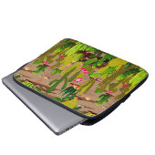 Kaktusvariante 3 laptopschutzhülle (Vorne Knopf)