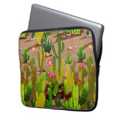 Kaktusvariante 3 laptopschutzhülle (Vorderseite Links)