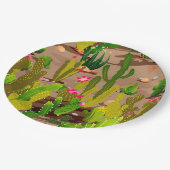 Kaktusvariante 3 pappteller (Schrägansicht)