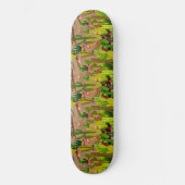 Kaktusvariante 3 skateboard (Vorderseite)
