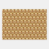 Kaktuswüste mit Sonne Geschenkpapier Set (Vorderseite 2)