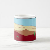 Kaktuswüste Vista Kaffeetasse (Mittel)