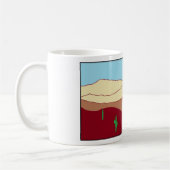 Kaktuswüste Vista Kaffeetasse (Links)