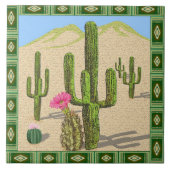 Kaktusziegel im Südwesten Fliese (Vorderseite)
