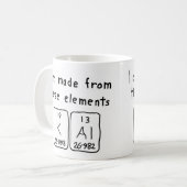 Kal Periodenname Tasse (Vorderseite Links)
