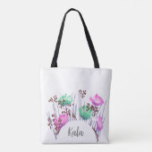 Kala Floral Monogram Tasche (Rückseite)