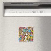 Kalabaschmarkt Magnet (In Situ (Geschirrspüler))
