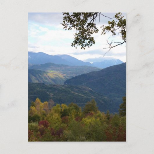 Kalabria Panorama Postkarte (Vorderseite)