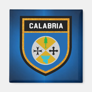 Kalabrien-Flagge Magnet