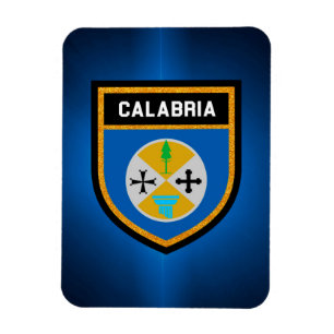 Kalabrien-Flagge Magnet