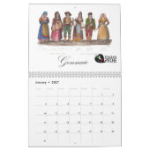 Kalabrien Italia Kalender (Jan 2027)