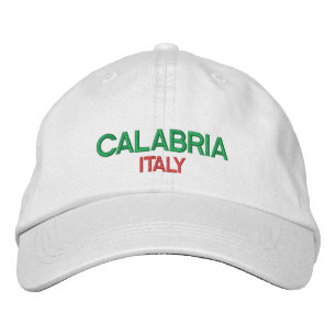 Kalabrien Italien Bestickte Kappe