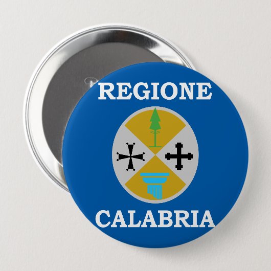 Kalabrien, Italien Button (Vorne & Hinten)