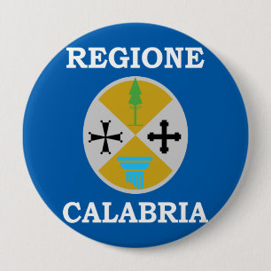 Kalabrien, Italien Button