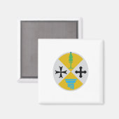 Kalabrien Italien Magnet (Vorderseite/Rückseite)