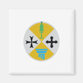 Kalabrien Italien Magnet (Vorne)