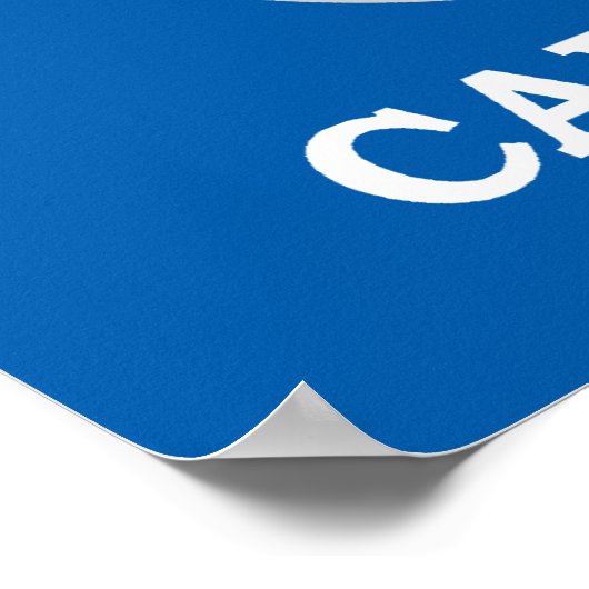 Kalabrien, Italien Poster (Ecke)