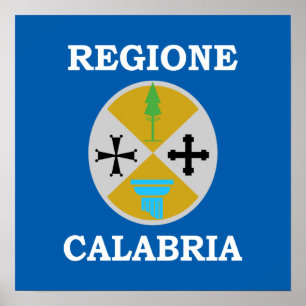 Kalabrien, Italien Poster