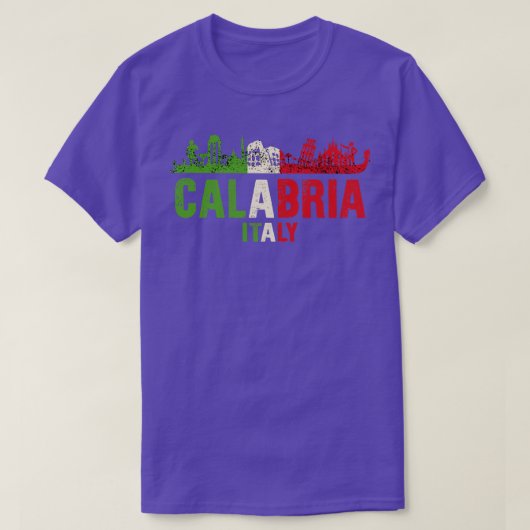 Kalabrien Italien T-Shirt (Design vorne)