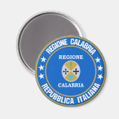 Kalabrien Magnet (Vorderseite/Rückseite)